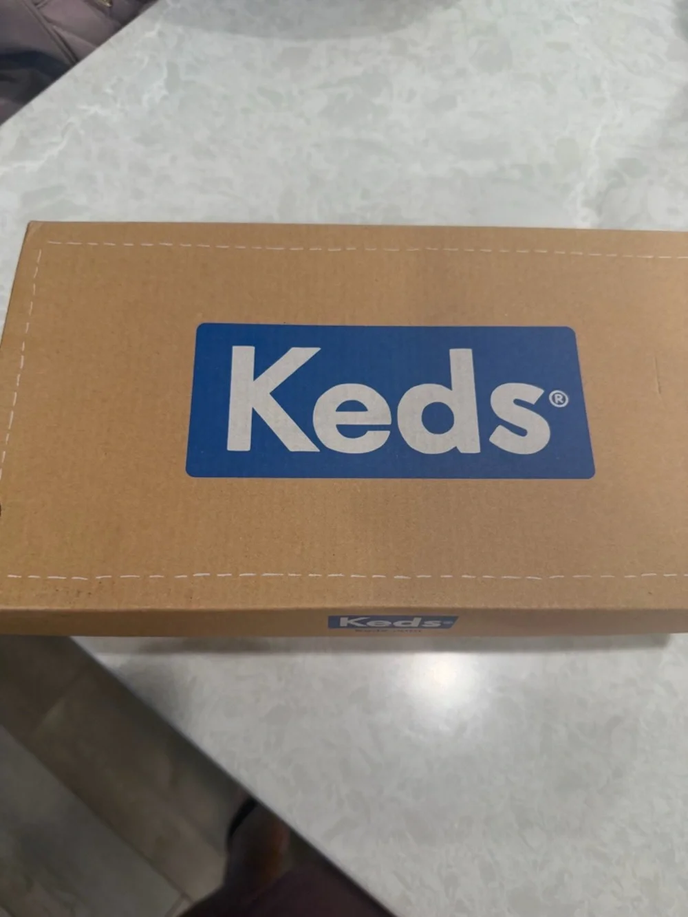 Keds CH Pennant Off White Baseball Stitch Sneakers Women’s 10M NIB